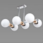 Зображення Люстра молекула стельова Light House SRS-20496/6 CR Хром, плафони білі ИМ Light-Deco 1 