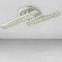 Зображення Люстра стельова світлодіодна Light House SC-19661/2C WH PK/BU/PL 40W+10W 495*160*90 біла ИМ Light-Deco 