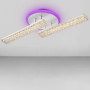 Зображення Люстра стельова світлодіодна Light House SC-19661/2C WH PK/BU/PL 40W+10W 495*160*90 біла ИМ Light-Deco 1 