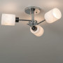 Изображение Люстра потолочная Light House SH-20513/3 CR+BK 370*300*160 E27 хром + черный, плафоны белые  ИМ Light-Deco 1 
