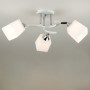 Изображение Люстра потолочная Light House SR-20518/3 WT+CR D620*H220 белая + хром, плафоны белые  ИМ Light-Deco 1 