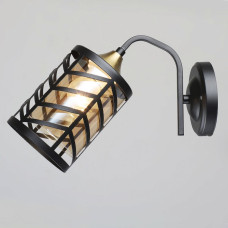 Світильник настінний Бра Light House SRS-20491/1W чорний + мідь