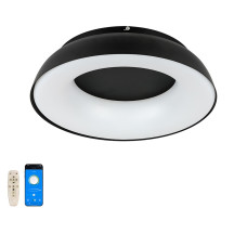 Люстра стельова світлодіодна смарт LED Levistella 797MX6018 (480) BK чорна