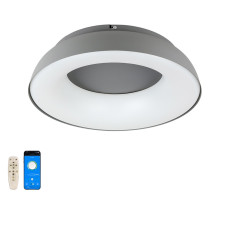Люстра стельова світлодіодна смарт LED Levistella 797MX6018 (480) DGY темно-сіра