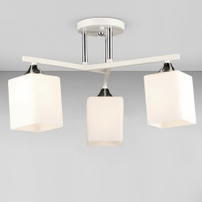 Люстра потолочная Light House SRS-20377/3 белая + хром