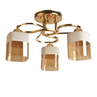 Люстра потолочная Light House SH-19279/3A FG 450*450*240 E27*3 золото