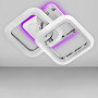 Изображение Люстра потолочная светодиодная LED с RGB подсветкой Light House SY-20629/2A CR+RGB 330*215*115 32W+24W PULT DU хром ИМ Light-Deco 2 
