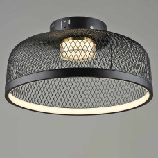 Люстра потолочная светодиодная LED Light House SRS-20021/56W BK+GD черная + золото