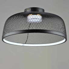 Люстра потолочная светодиодная LED Light House SRS-20021/70W BK+GD черная + золото