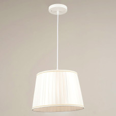 Люстра подвесная c абажуром Light House SRS-20648/1H WT белая