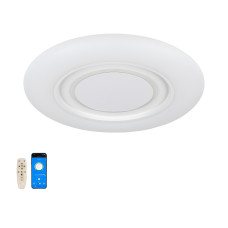 Люстра стельова світлодіодна смарт LED Levistella 797MX6015 (600) біла