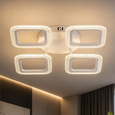 Люстра стельова світлодіодна LED Light House SRS-20690/4 WT 64W біла