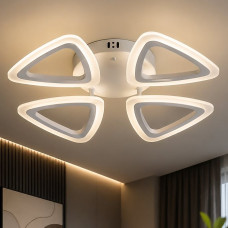 Люстра стельова світлодіодна LED Light House SRS-20694/4 WT 48W біла