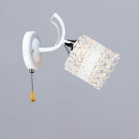 Настінний світильник Бра Light House SR-20749/1W WT+CR L235*W110*H200 Білий + Хром