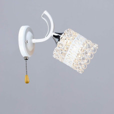 Настінний світильник Бра Light House SR-20749/1W WT+CR L235*W110*H200 Білий + Хром