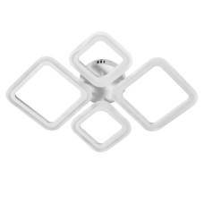 Люстра стельова світлодіодна LED Light House SY-20629/2+2 WH 600*435*95 72W PULT DU біла