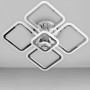 Зображення Люстра стельова світлодіодна LED Light House SY-20629/4+1 CR 445*445*130 102W PULT DU хром ИМ Light-Deco 