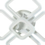 Зображення Люстра стельова світлодіодна LED Light House SY-20629/4+1 WH 445*445*130 102W PULT DU біла ИМ Light-Deco 1 