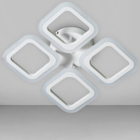 Люстра стельова світлодіодна LED Light House SY-20629/4 WH 335*335*95 56W PULT DU біла