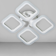 Люстра стельова світлодіодна LED Light House SY-20629/4 WH 335*335*95 56W PULT DU біла
