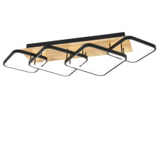 Люстра потолочная светодиодная LED Light House SRS-20780/850 черный + дерево