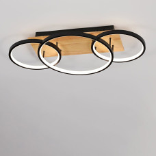 Люстра потолочная светодиодная LED Light House SRS-20784/600 черный + дерево