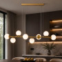 Зображення Люстра підвісна кулі Light House SRS-20794/8 золото, плафони білі ИМ Light-Deco 1 