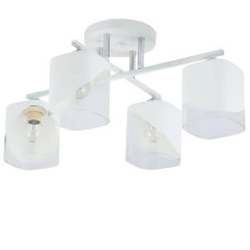 Люстра стельова Light House SRS-19720/4 Matte White+CR білий + хром