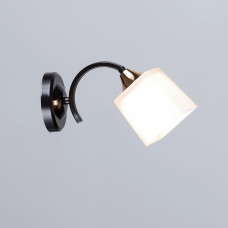 Светильник настенный Бра Light House SRS-18939/1 кофейный + золото, плафон белый