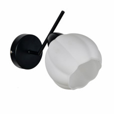 Светильник настенный Бра Light House SRS-20805/1W BK черный, плафон белый