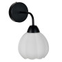 Изображение Светильник настенный Бра Light House SRS-20806/1W BK черный, плафон белый ИМ Light-Deco 