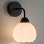 Изображение Светильник настенный Бра Light House SRS-20806/1W BK черный, плафон белый ИМ Light-Deco 1 