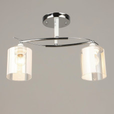 Люстра потолочная Light House SRS-20812/2 хром + белый