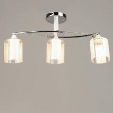 Люстра потолочная Light House SRS-20812/3 хром + белый