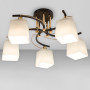 Изображение Люстра потолочная Light House SRS-18939/5 черный + золото, плафон белый ИМ Light-Deco 1 