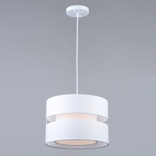 Люстра підвісна з абажуром Light House SRS-20830/1H WT біла