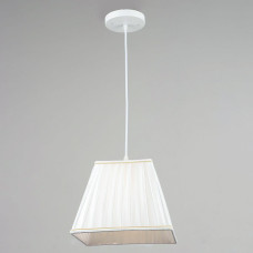 Люстра підвісна з абажуром Light House SRS-20831/1H WT біла