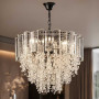 Зображення Люстра підвісна кришталева класична Light House SRS-20837/6, Чорна ИМ Light-Deco 1 