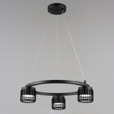 Люстра подвесная в стиле Лофт Light House SRS-20849/3 BK черная