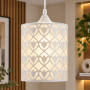 Изображение Люстра подвесная (светильник) Light House SRS-20882/1H белая ИМ Light-Deco 3 