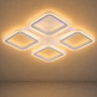 Изображение Люстра потолочная светодиодная LED с RGB подсветкой Light House SRS-20894/4B WH (RGB) белая ИМ Light-Deco 4 