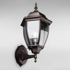 Вуличний настінний світильник Бра Light House DL-18793/1W коричневий