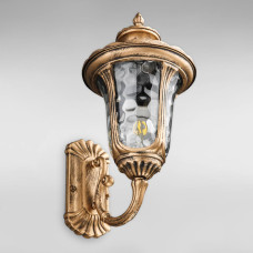 Вуличний настінний світильник Бра Light House DL-18802/1W бронза, плафон прозорий