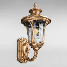 Вуличний настінний світильник Бра Light House DL-18803/1W бронза, плафон прозорий 