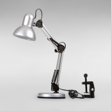 Настільна лампа офісна Light House SWT-18806 SL H500*D140 E27 срібляста