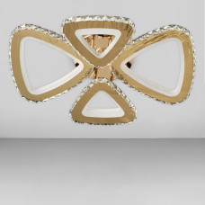 Люстра стельова світлодіодна LED Light House SY-18809/2+2 GD 541*395*130 140W, колір золото