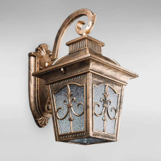 Вуличний настінний світильник Бра Light House DL-18827/1W бронза