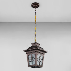 Вуличний підвісний світильник Light House DL-18830/1P кавовий