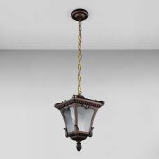 Вуличний підвісний світильник Light House DL-18832/1P кавовий