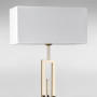 Зображення Настільна лампа з абажуром Light House DL-18836/1T золото, абажур білий  ИМ Light-Deco 1 